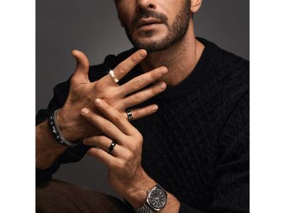 Bague connectée Mogie. - Modèle Venus - Coloris Argent - Taille 10