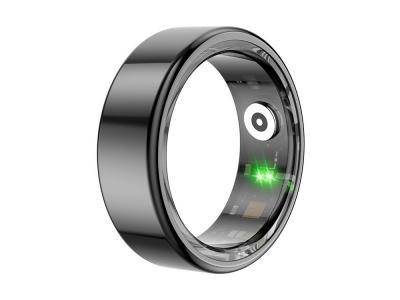 Bague connectée Mogie.avec étui - Modèle Titan - Coloris Noir - Taille 12