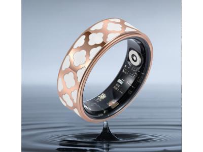 Bague connectée Mogie.avec étui - Modèle Ursa - Coloris Or Rose - Taille 8